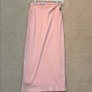 Elegant Pink Midi/maxi skirt
